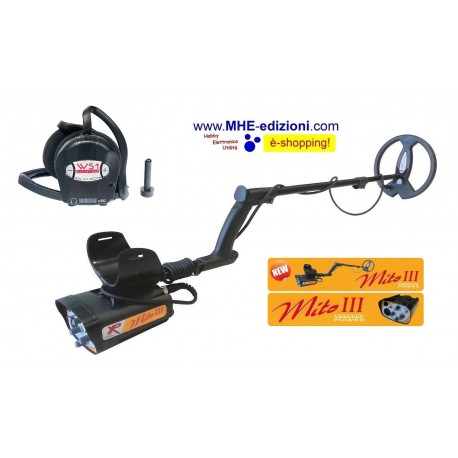 METAL DETECTOR XPLORER MITO 3 POWER WS Piastra 22,5 cm