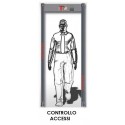 Controllo Accessi Portali Metal Detector per Sicurezza 